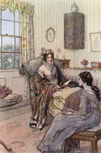 Illusztráció feleségek és lányok számára, Mrs. Gaskell